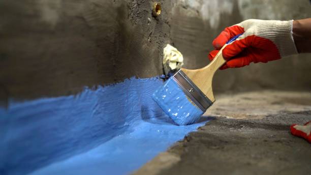 Commercial Interior Drainage System project at a Andersonville, TN business property by SJ Waterproofing Pros